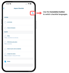 Checklist Translation