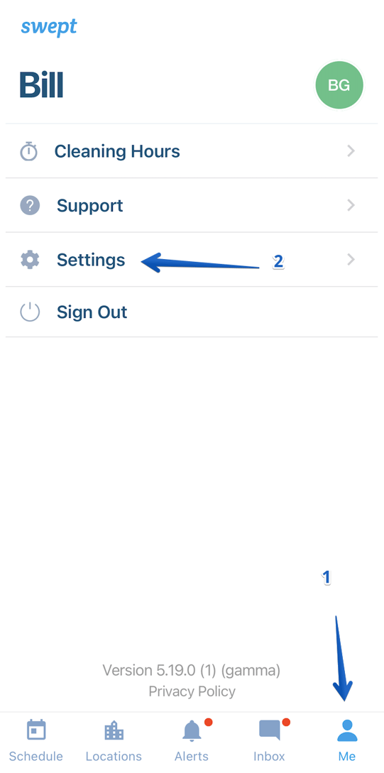 Swept App How to translate the Swept+ Mobile App to Spanish?/¿Cómo traducir la ...