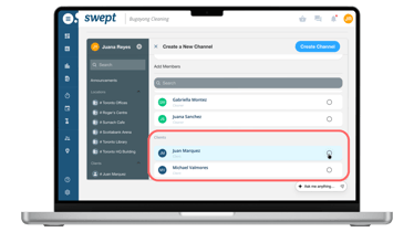 Custom Channels with Clients